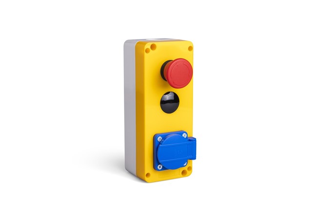 PA Series 3 Holes B202E + EPREU1M + Stopper Yellow-Grey Lift Station